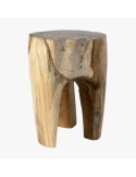 Taburete Bajo TEAK, Teca Natural - Nordal