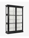 Vitrina CLASSIC 212x142 cm, Madera Negra - Nordal