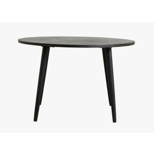 Mesa HAU Ø120 cm de Comedor, Mango Negro - Nordal. Las exclusivas mesas de diseño escandinavo de Nordal en Vackart, tu tienda de diseño online.