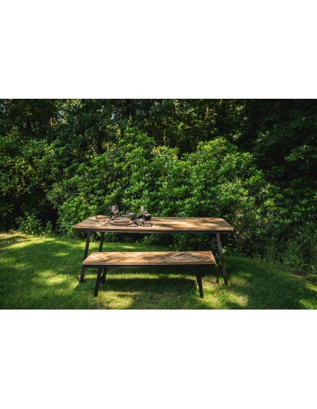 Banco Espiga Natural 150cm - Bazar Bizar