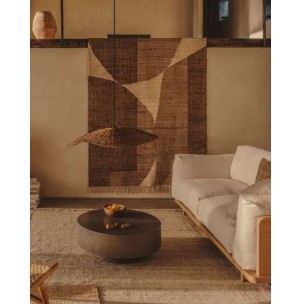 Pantalla para lámpara techo Bisbal ratán natural Ø80cm L06000021FN46 2