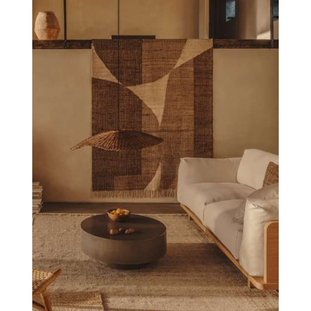 Pantalla para lámpara techo Bisbal ratán natural Ø80cm L06000021FN46 Pantalla para lámpara techo Bisbal ratán natural Ø80cm L06000021FN46