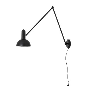 Aplique FREYA, Metal Negro - Nordal. Vackart ilumina tus espacios con las exclusivas lámparas de diseño escandinavo de Nordal.