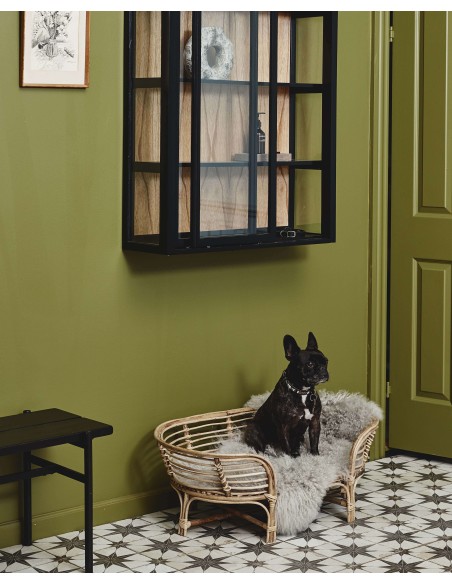 Cama para Perro IRIRI, Ratán Natural - Nordal. Vackart