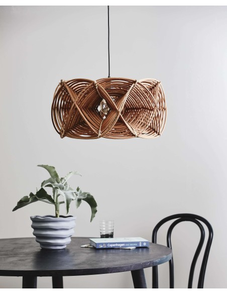 Pantalla para Lámpara METIS, Ratán Natural - Nordal. Vackart