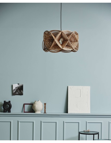 Pantalla para Lámpara METIS, Ratán Natural - Nordal. Vackart