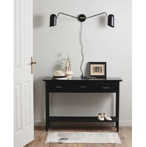 Aplique ERIS 2 Brazos, Metal Negro - Nordal. Vackart 2