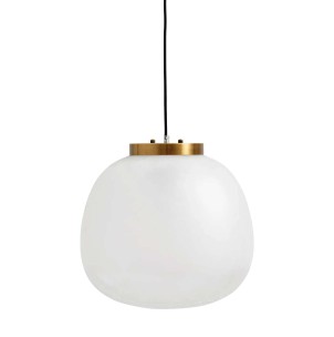 Lámpara de Techo FROST L, Cristal Opal - Nordal. Vackart ilumina tus espacios con las exclusivas lámparas de diseño escandinavo de Nordal.