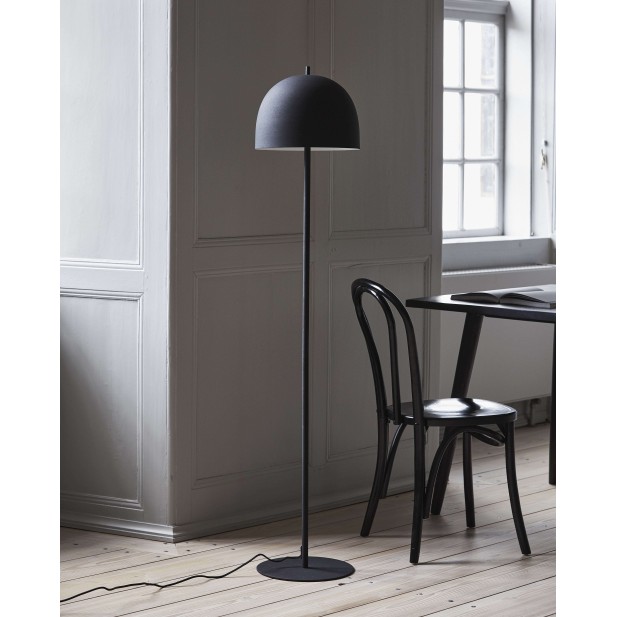 Lámpara de Pie GLOW, Metal Negro Mate - Nordal. Vackart