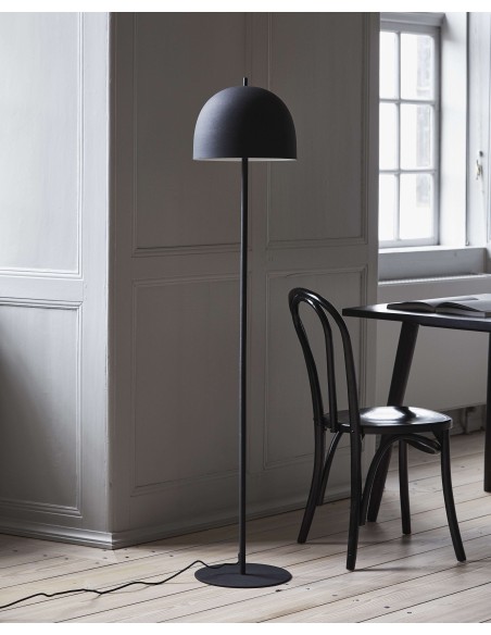 Lámpara de Pie GLOW, Metal Negro Mate - Nordal. Vackart