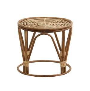 Mesa auxiliar CANIA, Bambú Natural - Nordal. Las exclusivas mesas de diseño escandinavo de Nordal en Vackart, tu tienda de diseño online.