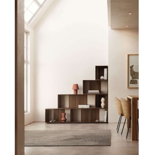 Módulo estantería grande Litto de chapa de roble 101 x 38 cm Kave Home 2