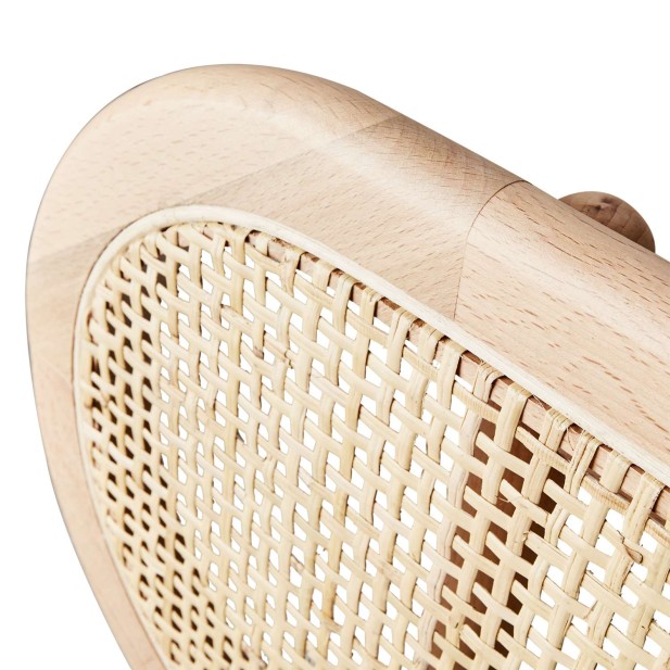 Banco HARRY, Madera / Ratán Natural - Affari. Vackart