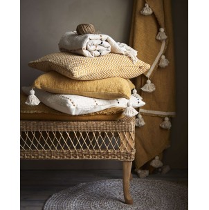 Mesa de Centro TRIBE II M, Madera / Ratán / Natural - Affari. Vackart 2