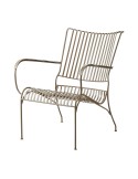 Sillón Exterior VISBY, Hierro Beige - Affari