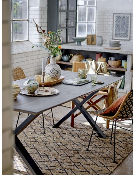 Mesa MALDON 200x95 cm de Comedor, Roble Marrón - Bloomingville. Vackart