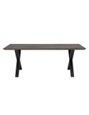 Mesa MALDON 200x95 cm de Comedor, Roble Marrón - Bloomingville