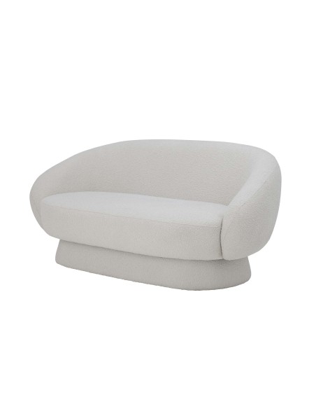 Sofá TED, Poliéster Blanco - Bloomingville. Vackart