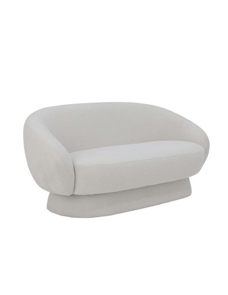 Sofá TED, Poliéster Blanco - Bloomingville. Vackart