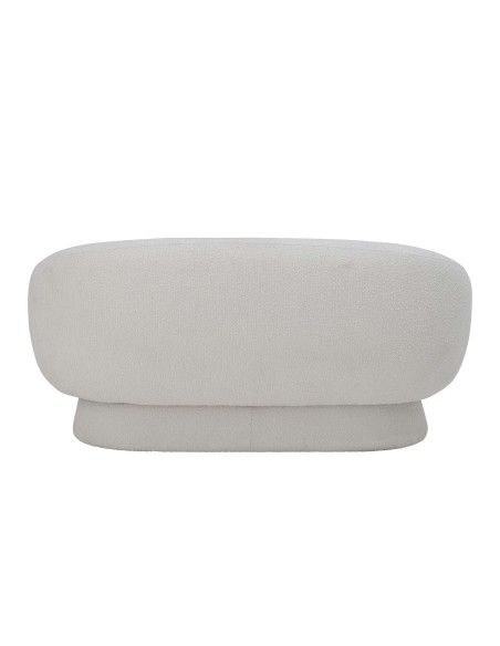 Sofá TED, Poliéster Blanco - Bloomingville. Vackart