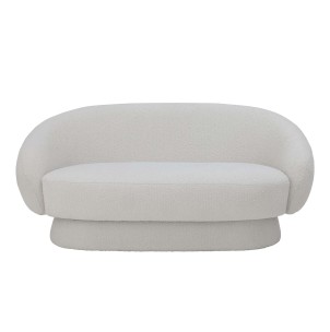 Sofá TED, Poliéster Blanco - Bloomingville. Las exclusivas sillas de diseño nórdico de Bloomingville en Vackart, tu tienda de diseño online.