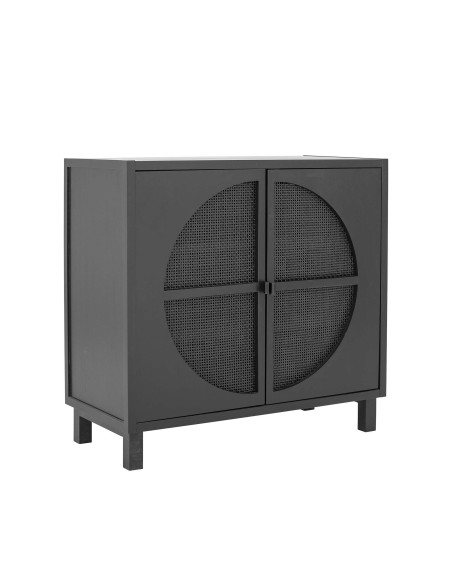 Aparador TRENTO, Madera / Caña Negra - Bloomingville. Vackart