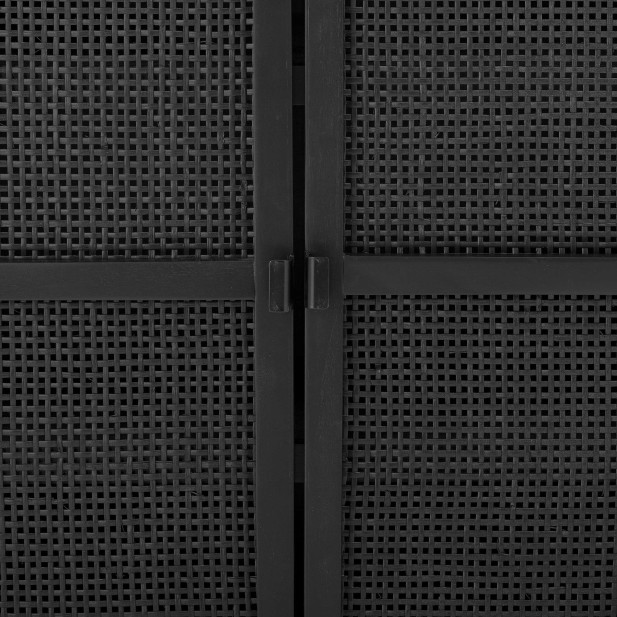 Aparador TRENTO, Madera / Caña Negra - Bloomingville. Vackart