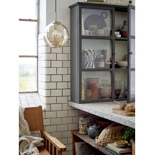 Vitrina Aparador TONE, Madera Verde / Cristal - Bloomingville. Vackart 2