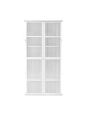 Vitrina WILA, Madera Blanca / Cristal - Bloomingville