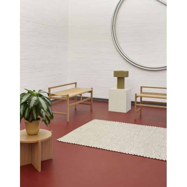 Mesa Auxiliar DASH, Chapa Roble Natural - Hübsch. Vackart