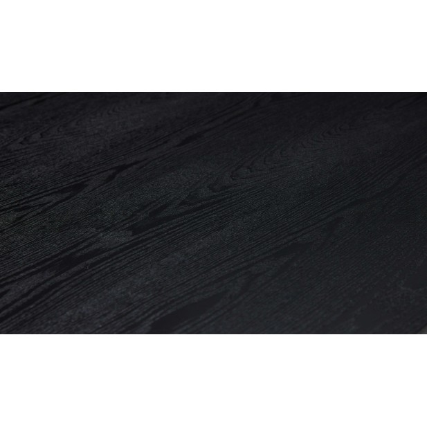 Mesa DAPPER 195x95 cm de Comedor, Madera Negra - Hübsch. Vackart