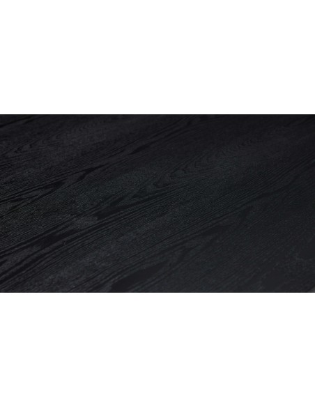 Mesa DAPPER 195x95 cm de Comedor, Madera Negra - Hübsch. Vackart