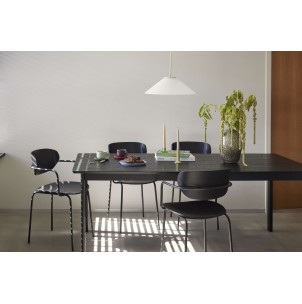 Mesa DAPPER 195x95 cm de Comedor, Madera Negra - Hübsch. Vackart 2