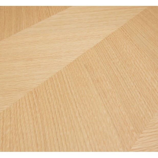 Mesa HERRINGBONE 160x80 cm de Comedor, Roble Natural - Hübsch. Vackart