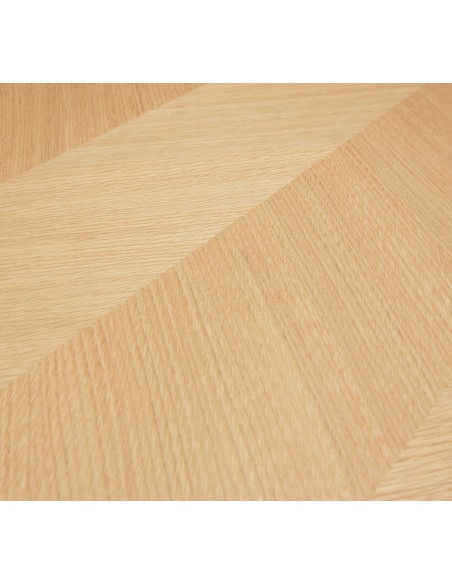 Mesa HERRINGBONE 160x80 cm de Comedor, Roble Natural - Hübsch. Vackart