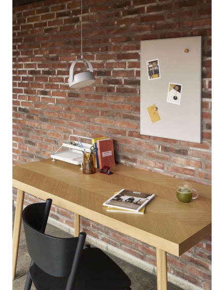 Mesa HERRINGBONE 160x80 cm de Comedor, Roble Natural - Hübsch. Vackart