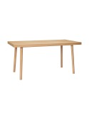 Mesa HERRINGBONE 160x80 cm de Comedor, Roble Natural - Hübsch