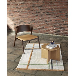 Sillón OBLIQUE, Madera Marrón / Natural - Hübsch. Vackart 2