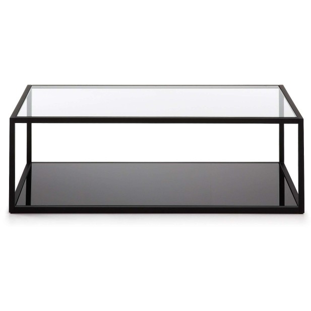 Mesa Blackhill 110x60cm, de Centro en Cristal - Kave Home, Vackart