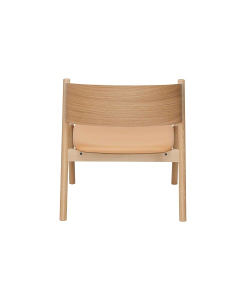 Sillón OBLIQUE, Madera Natural - Hübsch. Vackart