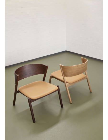 Sillón OBLIQUE, Madera Natural - Hübsch. Vackart