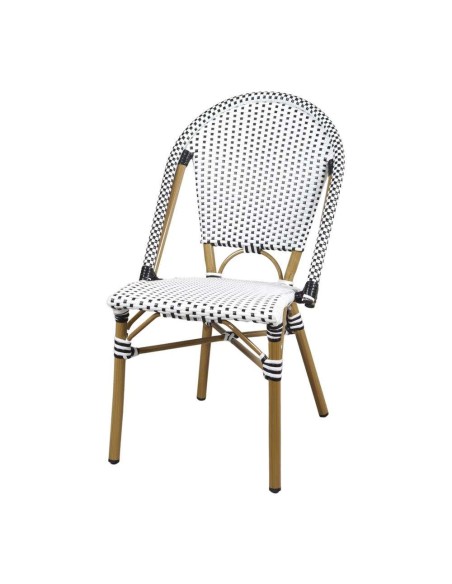 Silla REGINA, Aluminio / Ratán Sintético