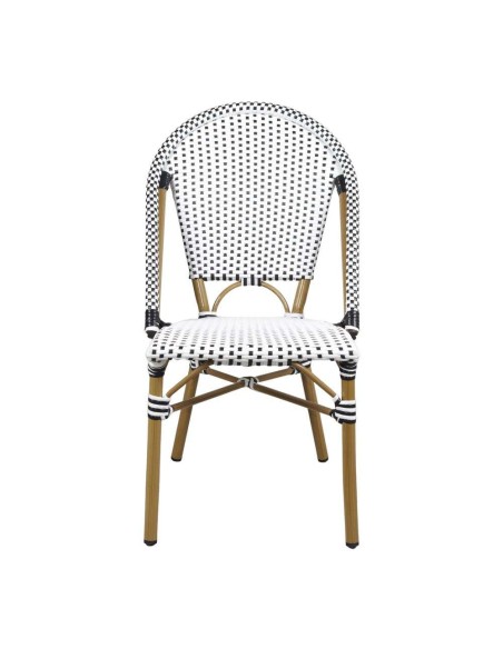 Silla REGINA, Aluminio / Ratán Sintético