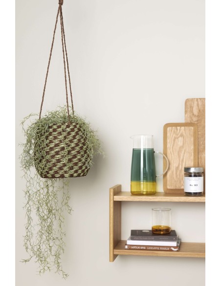 Estantería de Pared LESS 62x30 cm, Madera Natural - Hübsch. Vackart