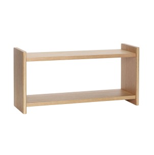 Estantería de Pared LESS, Madera Natural - Hübsch. Los más exclusivos muebles de diseño escandinavo de Hübsch en Vackart, tu tienda de diseño online.