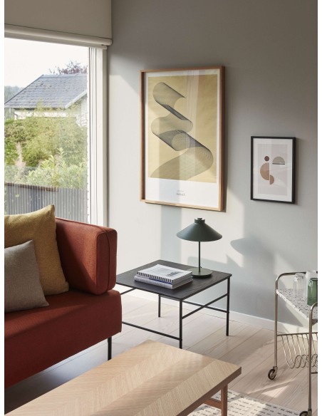 Set 2 Mesas Auxiliares DUO, Metal Negro - Hübsch. Vackart