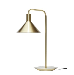 Lámpara de Sobremesa SOLO, Latón - Hübsch. Vackart ilumina tus espacios con las exclusivas lámparas de diseño escandinavo de Hübsch.