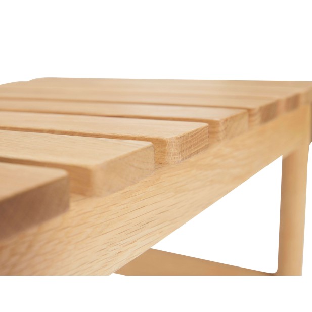 Banco ROW 122 cm, Roble Natural - Hübsch. Vackart