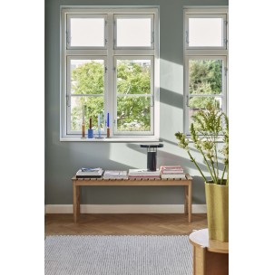 Banco ROW 122 cm, Roble Natural - Hübsch. Vackart 2