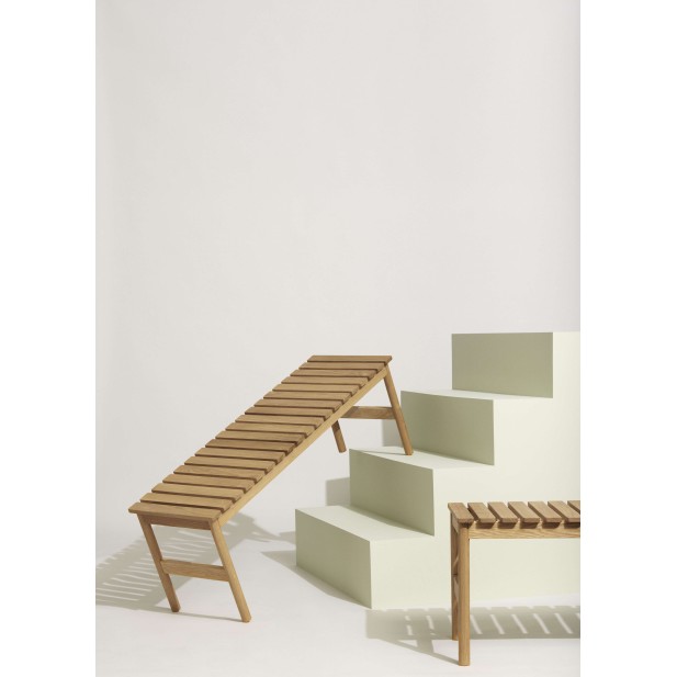 Banco ROW 122 cm, Roble Natural - Hübsch. Vackart